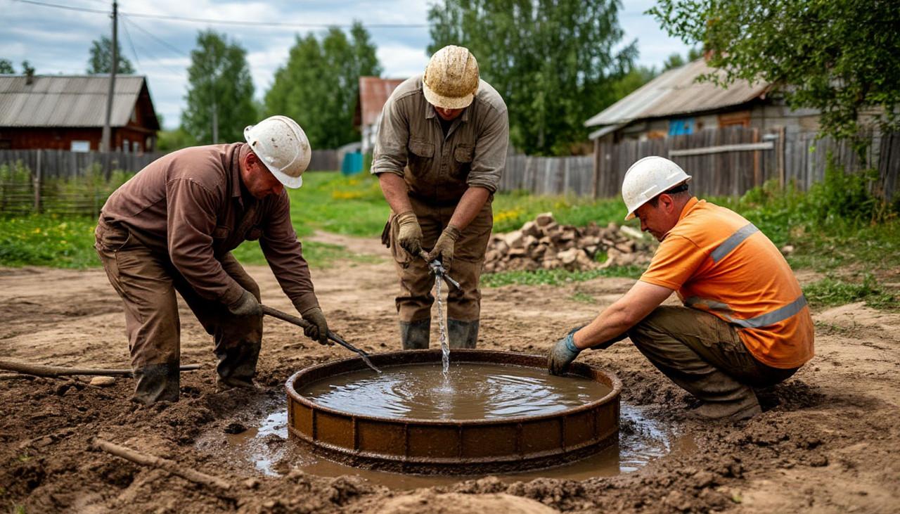 Ремонт скважин на воду